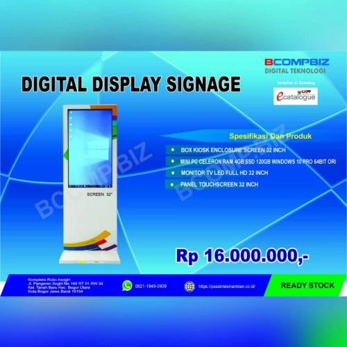 Digital Display Signage: Solusi Informasi Visual Modern untuk Instansi