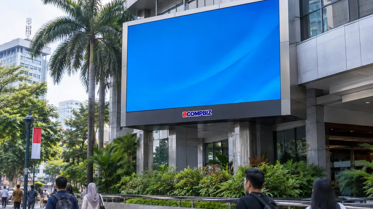 Apa Itu Videotron? Cara Kerja Panel LED dan Contoh Pemakaiannya