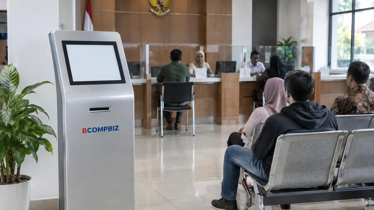 Mesin Antrian Samsat di Surabaya: Tiket Layanan Pajak Kendaraan