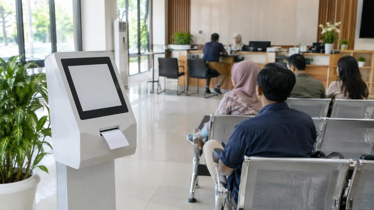Mesin Antrian untuk Kantor Dukcapil di Malang