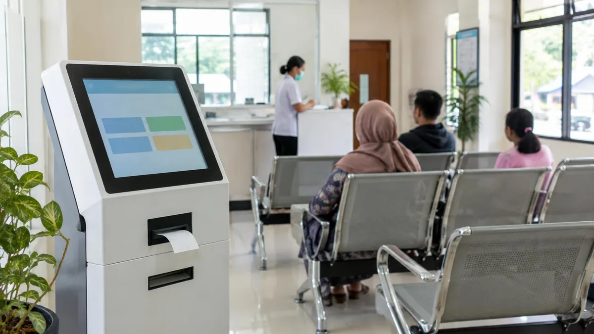 Mesin Antrian untuk Puskesmas di Bandung