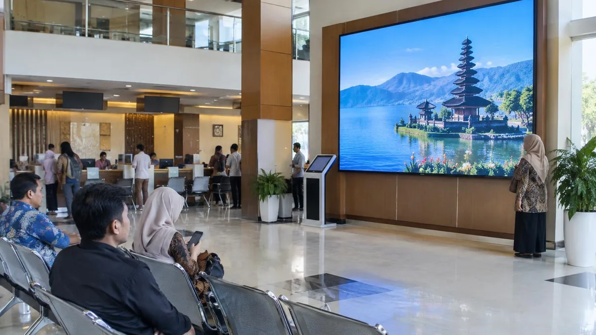 Videotron Outdoor untuk Kantor Pemerintah di Pontianak